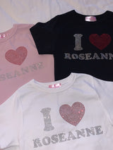 アイ♥︎ ロザンヌ トゥインクルTシャツ (ブラック)