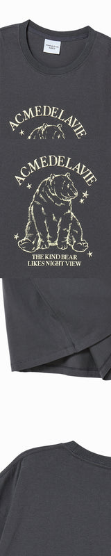 25FW WOMAN ポーラーベア半袖Tシャツ チャコール