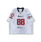 88 スポーティーメタルジャージ半袖Tシャツ