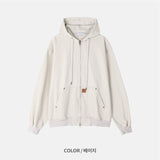 ゼファーワークフーディドジャケット (4 Colors)