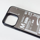 Fresh Love Delivery Label Bumper Mirror Phone Case (WH)