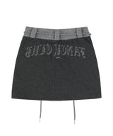 [NF] LETTERING SWEAT PANTS SKIRT_(BLACK)_F24QD872