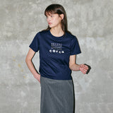 Alphabet Corca Tee Navy