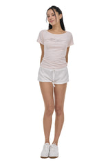 Kleen club letter top, Pink (SS ver.)
