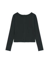 ステッチTシャツ - ダークチャコール