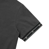 CILLIN STRIPE EYELET POINT HALF T