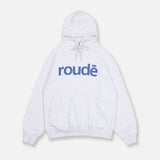Rowdy Signature Logo Hoodie_Light Heather Grey