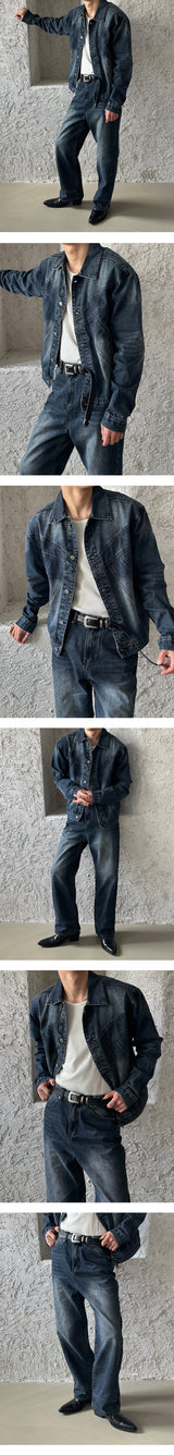 [F/W] キープカーブデニムトラッカージャケット