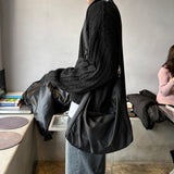 LMN Life Semi Oversized Fit Twisted Round Knitwear (5 colors)