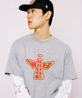 ウェブエンジェルTシャツ - グレー