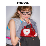 muva. Mini Document‑Style Handbag for Women, Elegant Premium‑Feel Convertible Cross‑body Work Tote, New Arrival Aug 15