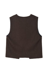 Navajoエンブロイダリーベスト (brown)