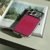 [MADE] BLÉ SILVER EPOXY PHONE CASE