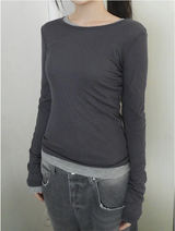 tencel layered tee