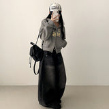 I love heart Dangara hoodie zip-up