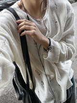 フムットモヘアヴィンテージニット