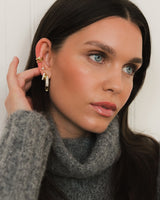 Rope Detail Minimal 925 Silver Ear Cuff E036-06G