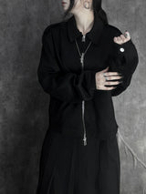 ash suede shoulder jacket (2color)