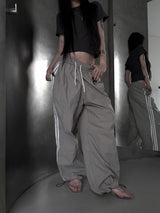 smoke track summer pants (2color)