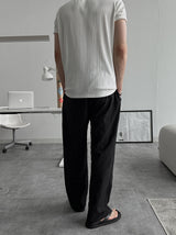 ASCLO Pastel Nylon Wide Pants (8color)