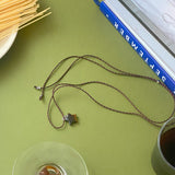 mocha jam star necklace