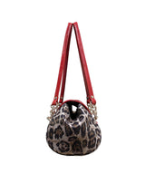 Naomi Medium Evening Shoulder Bag  - Pretty Leopard