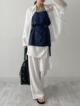 Ver Tencel See-through Loose Fit Shirt
