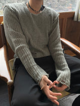 ヒドゥンパンクダメージニット 3C