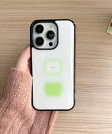 [made] two green apples (epoxy bumper case)