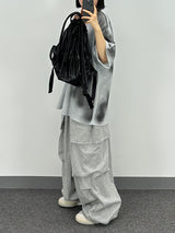 mild cargo long pants