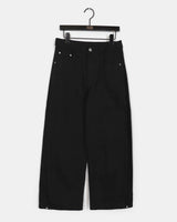 Weta Back Pocket Snap Pintuck Bizo Wide Military Cotton Pants
