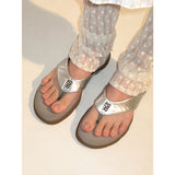 Summer 0024. Rubber Sole Flip-flop - 4colors