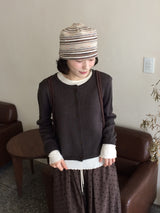 Freon Wool Round Cardigan