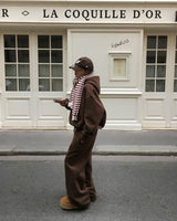 [BELLIDE MADE] Self-interest renewal Two-way napping jogger sweat pants