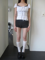 romantic shirring t