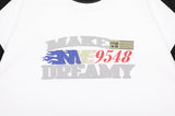No.0791 MAFE ラグランハーフTシャツ
