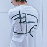 ビッグシャイニングロゴロングスリーブTシャツ