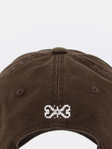 I ♡ U Crochet Cap-Brown