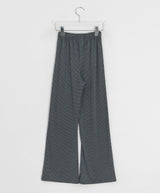 Rayuni Stripe Bootcut Banding Pants