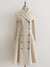 26SS★ Colette Tailored Collar Double Flare One Piece
