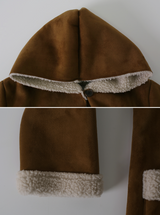 Camel Boa Hood Duffle Mustang Coat