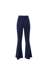 スマイルブーツカットパンツ navy