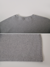 Milk Layered Loose Fit Short Sleeve T-shirt (5color)