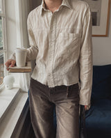 Tote Pigment St Cutting Crop Shirt