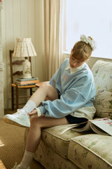 [2pairs 1set] PETITE RIBBON SOCKS SET