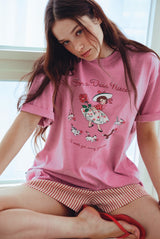 26SS★ ウェンディ ローズ ピグメント ショートスリーブ ティー