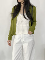 Nanore Round Neck Knit Cardigan