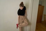 Pocket work pants_beige