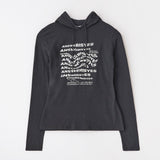 Span skinny hoody Charcoal