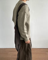 Tog Cable Henley Knit